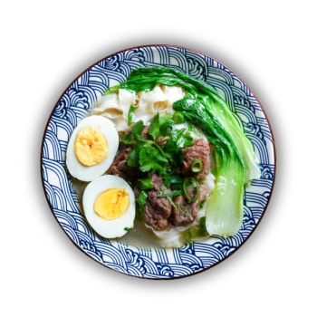 Beef Wide Noodles Soup 牛肉刀削面